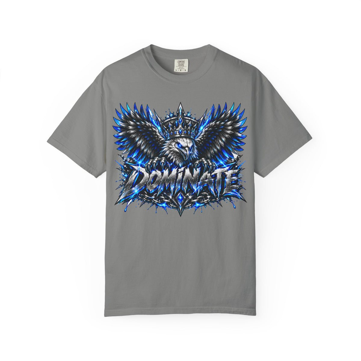 Dominate Eagle Graphic T-Shirt — Bold Crowned Eagle Design