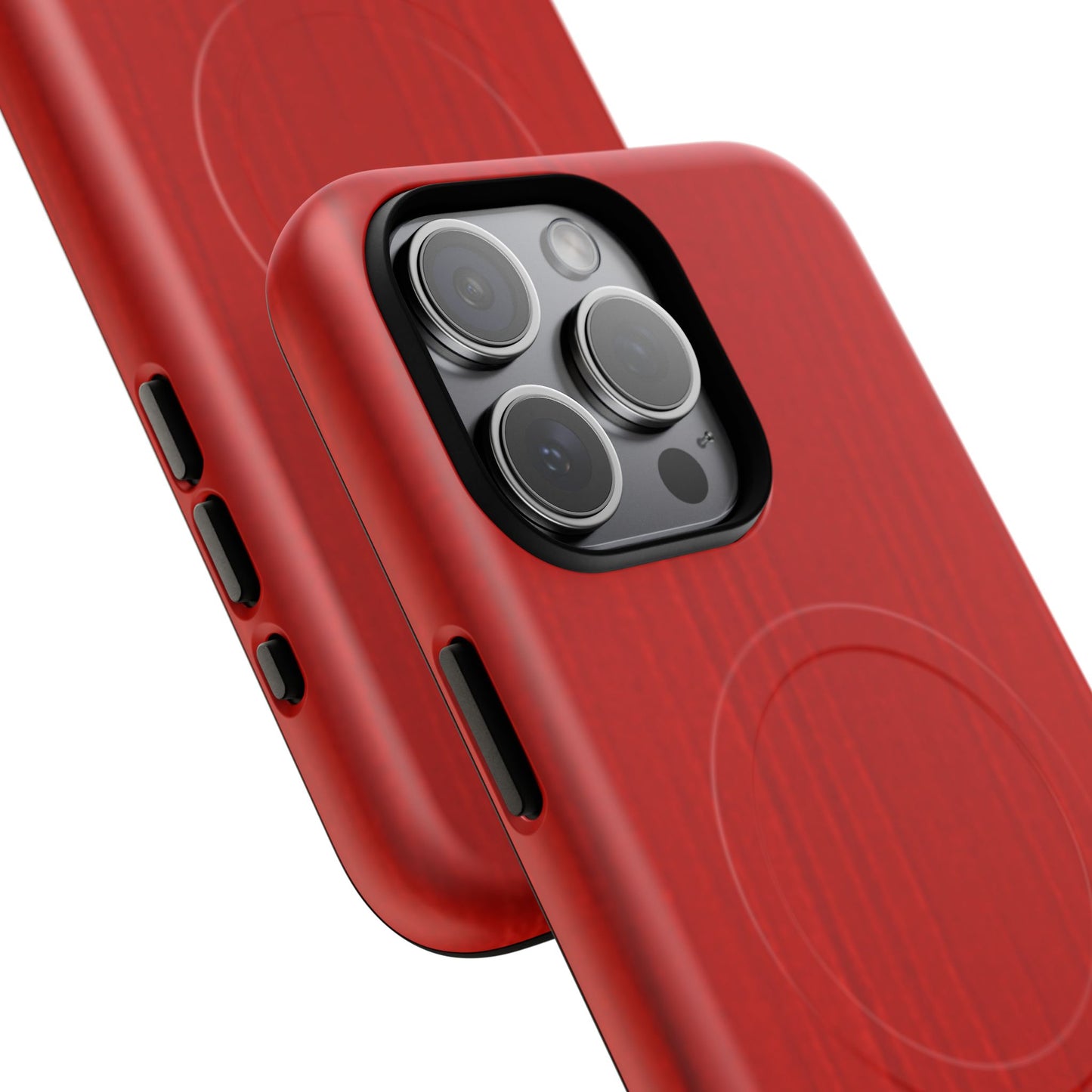 Red Magnetic Phone Case | Tough Magnetic Case, MagSafe Compatible