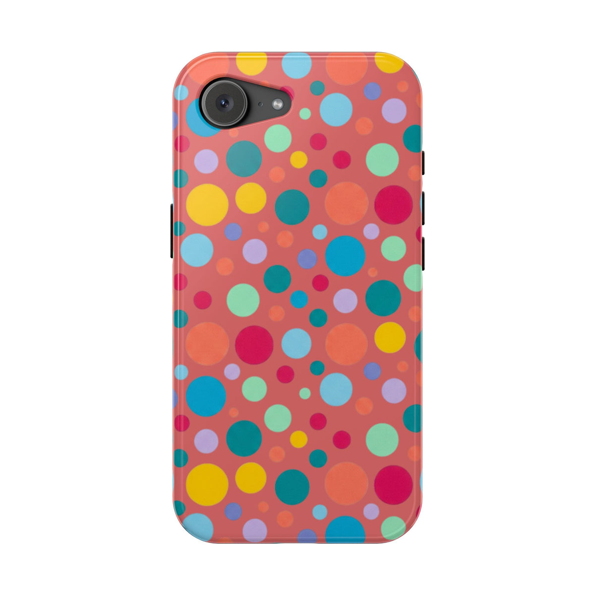 Colorful Polka Dot Magnetic Phone Case — Impact-Resistant, Vibrant Retro Dots