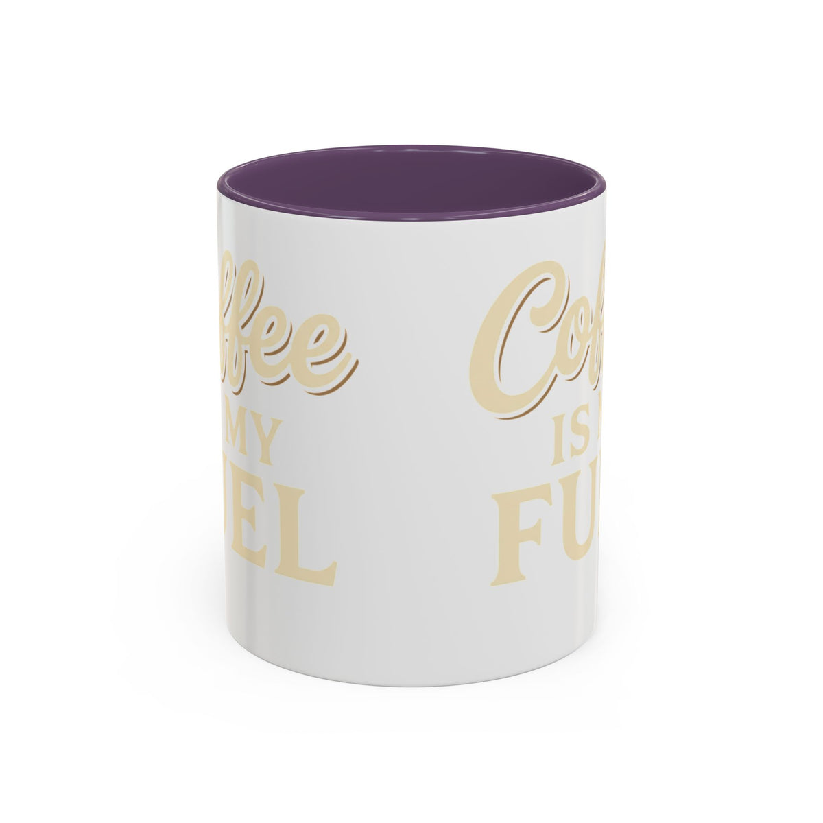 Coffee Is My Fuel Accent Coffee Mug — 11/15oz Ceramic Gift for Coffee Lovers