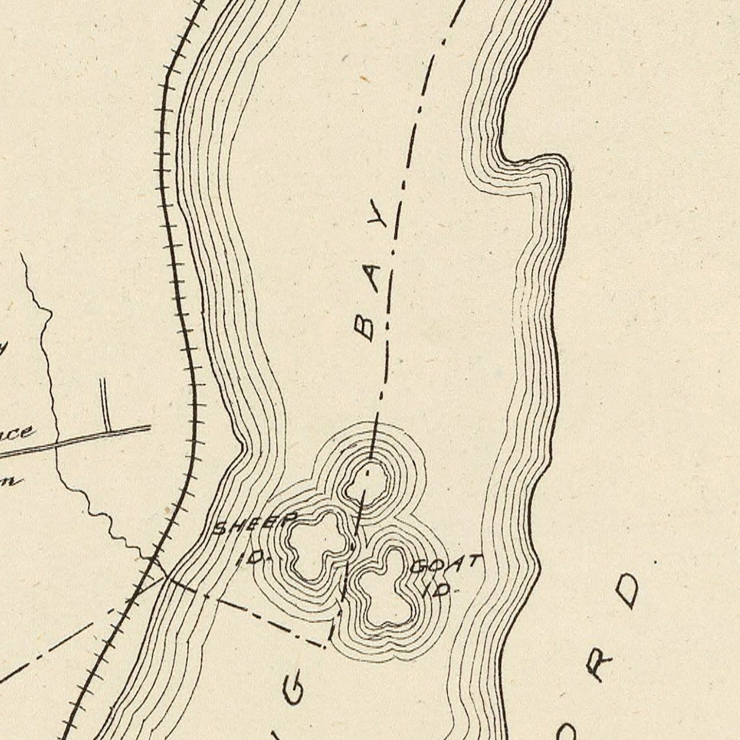 Vintage Map of Laconia, New Hampshire 1892