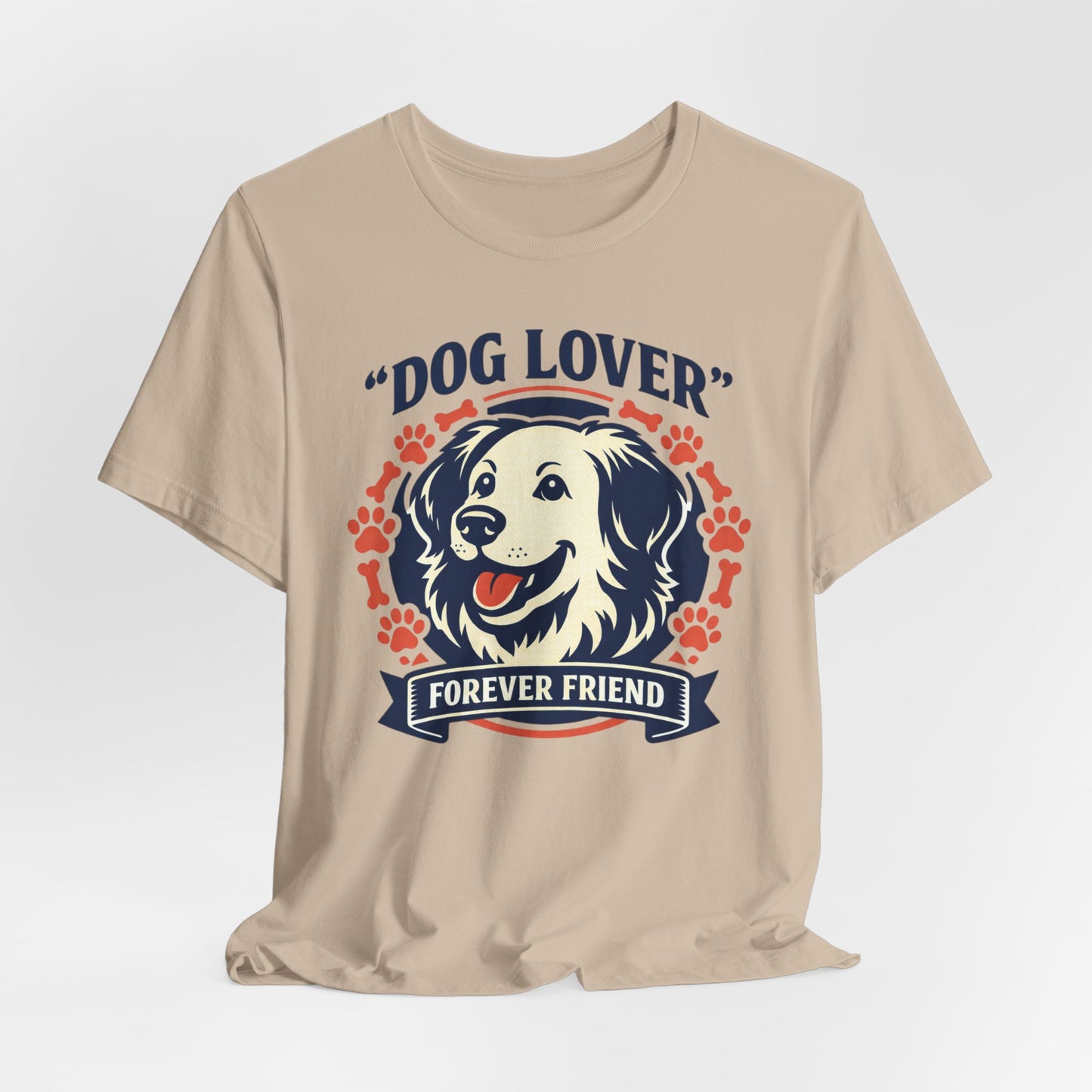 Dog Lover Tee — "Forever Friend" Graphic T‑Shirt