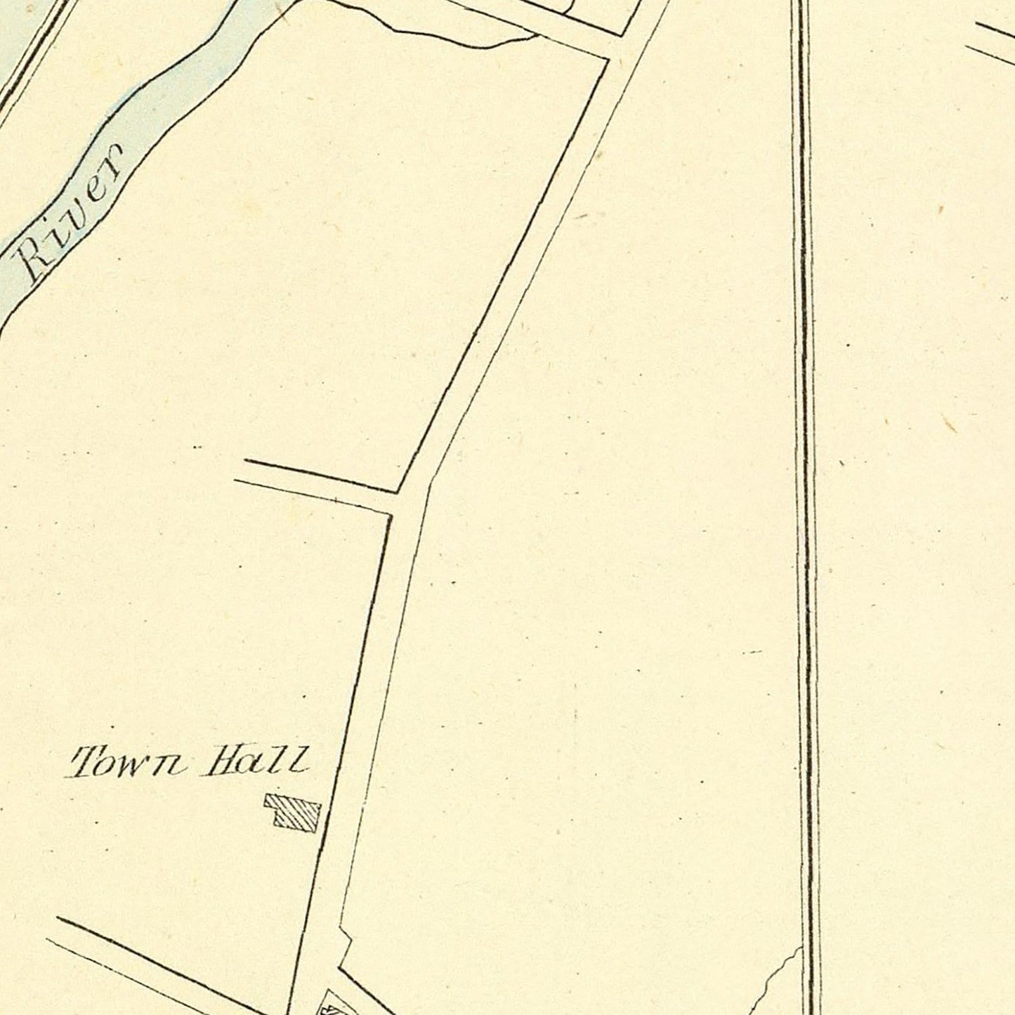 Vintage Map of Noank, Connecticut 1893