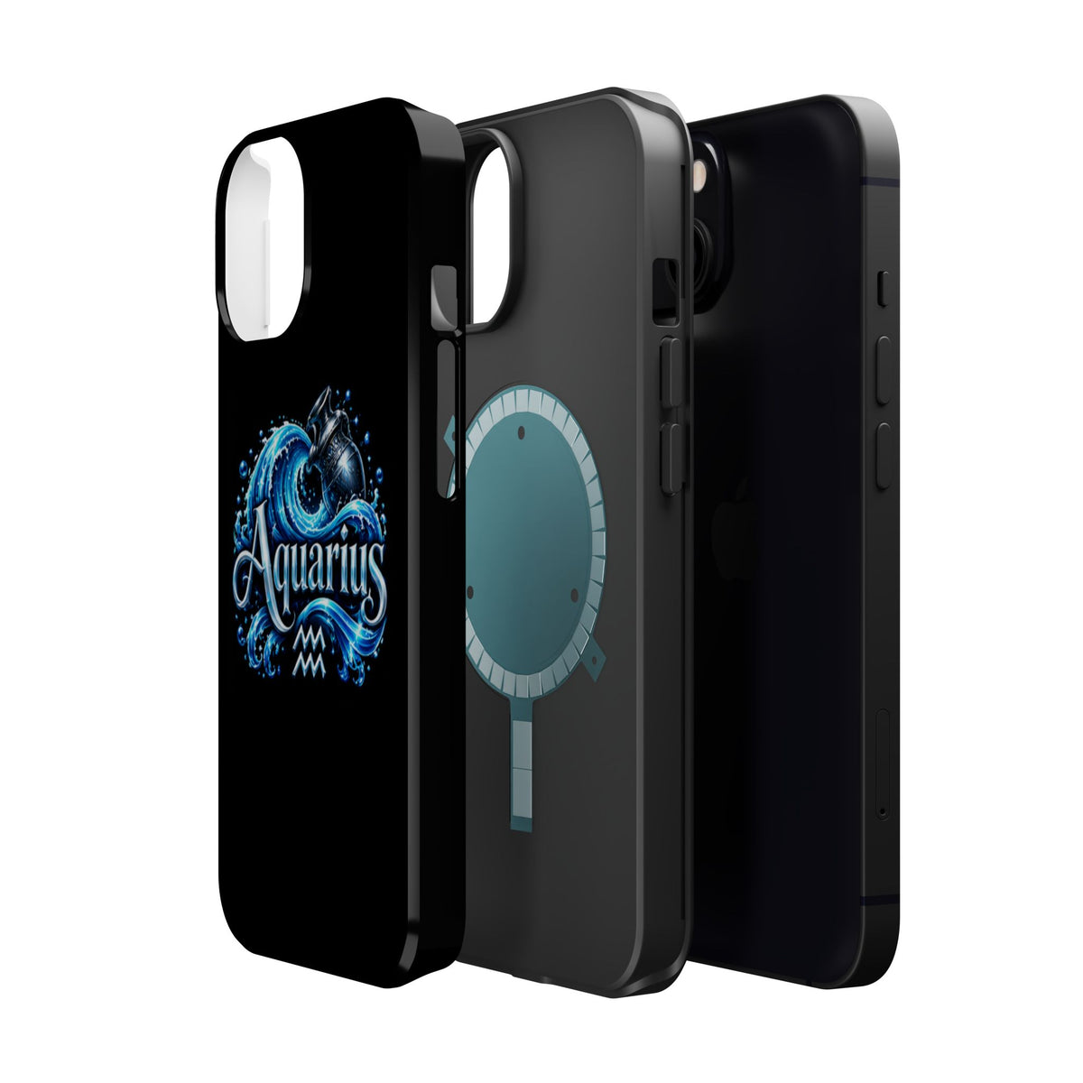 Aquarius Zodiac Magnetic Impact-Resistant Phone Case
