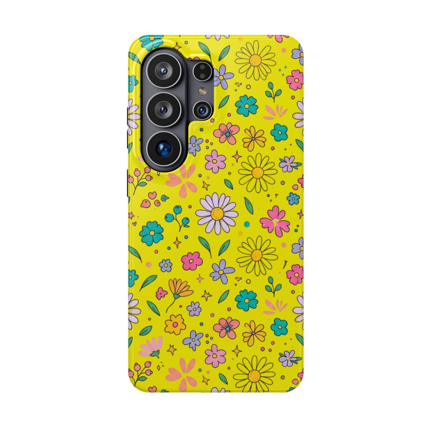 Floral Ditsy Phone Case — Magnetic Impact-Resistant Protective Cover