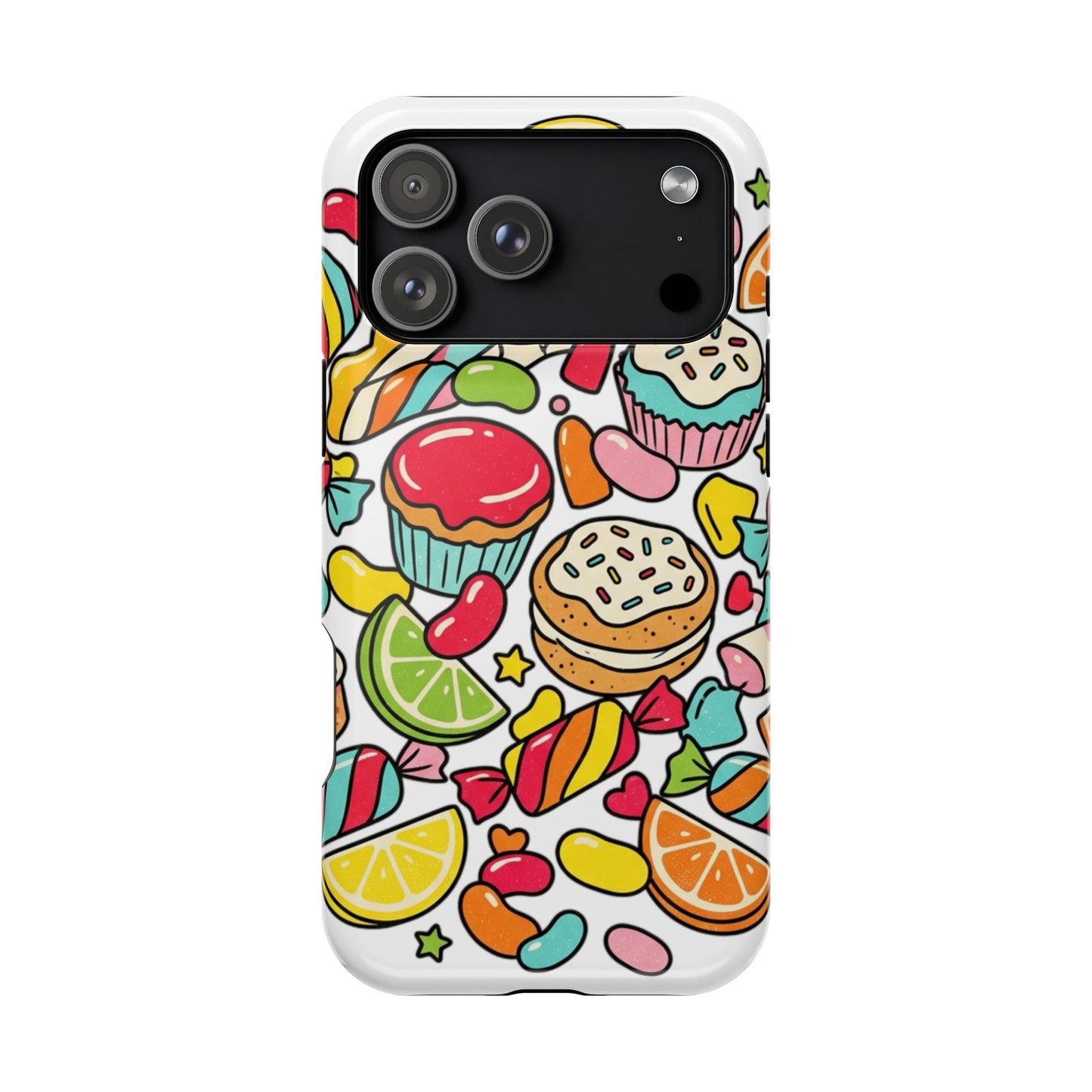 Candy Doodle Impact Phone Case