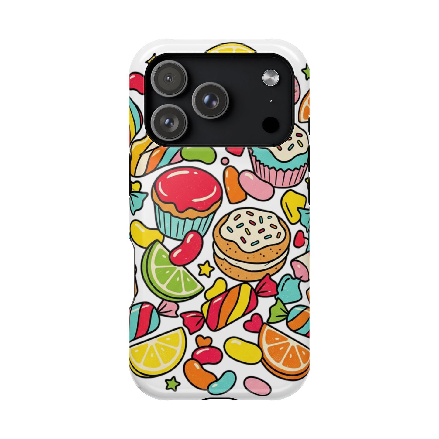 Candy Doodle Impact Phone Case