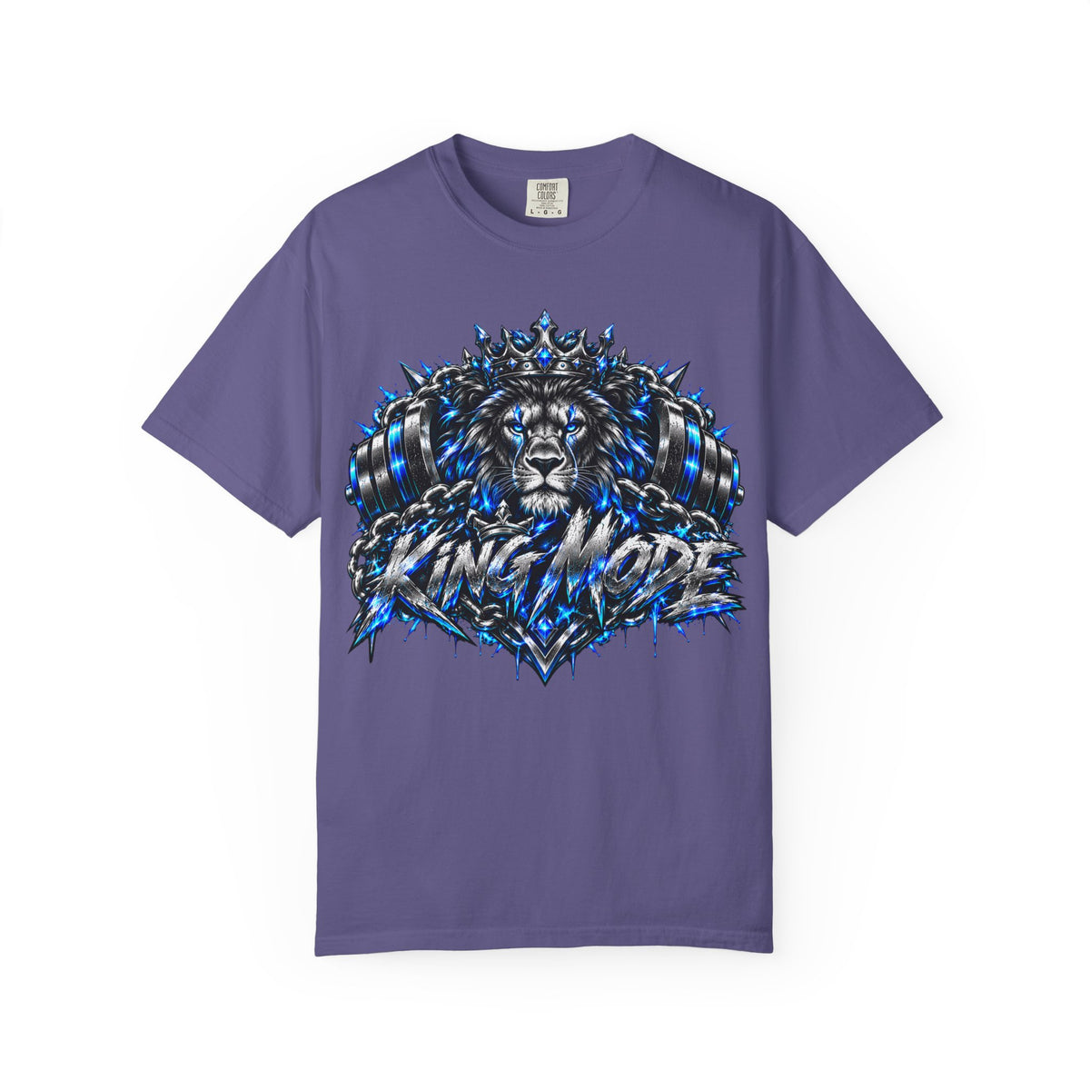 Lion Kingmode Graphic Tee — Gaming Headset Lion Design