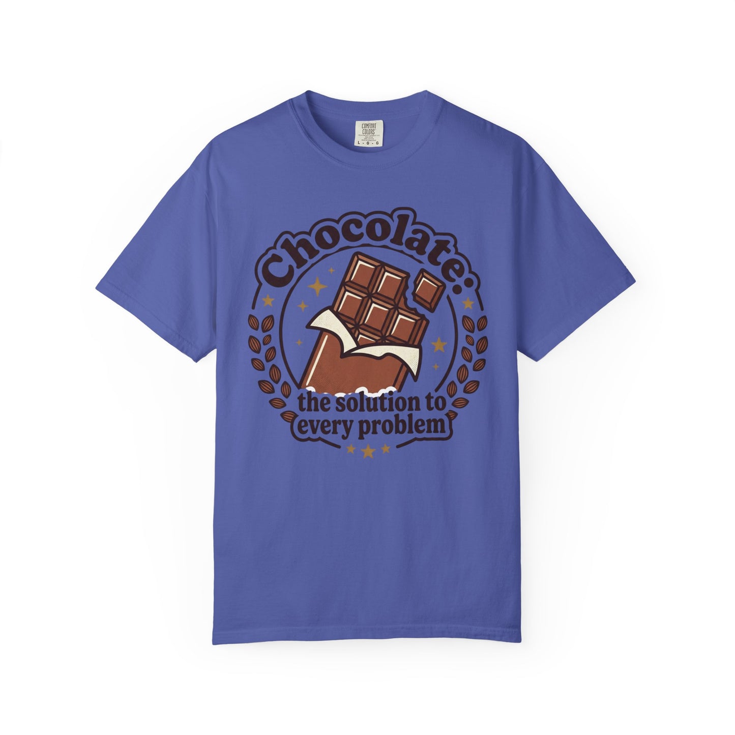 Chocolate the solution to every problem T-Shirt | Graphic Tee