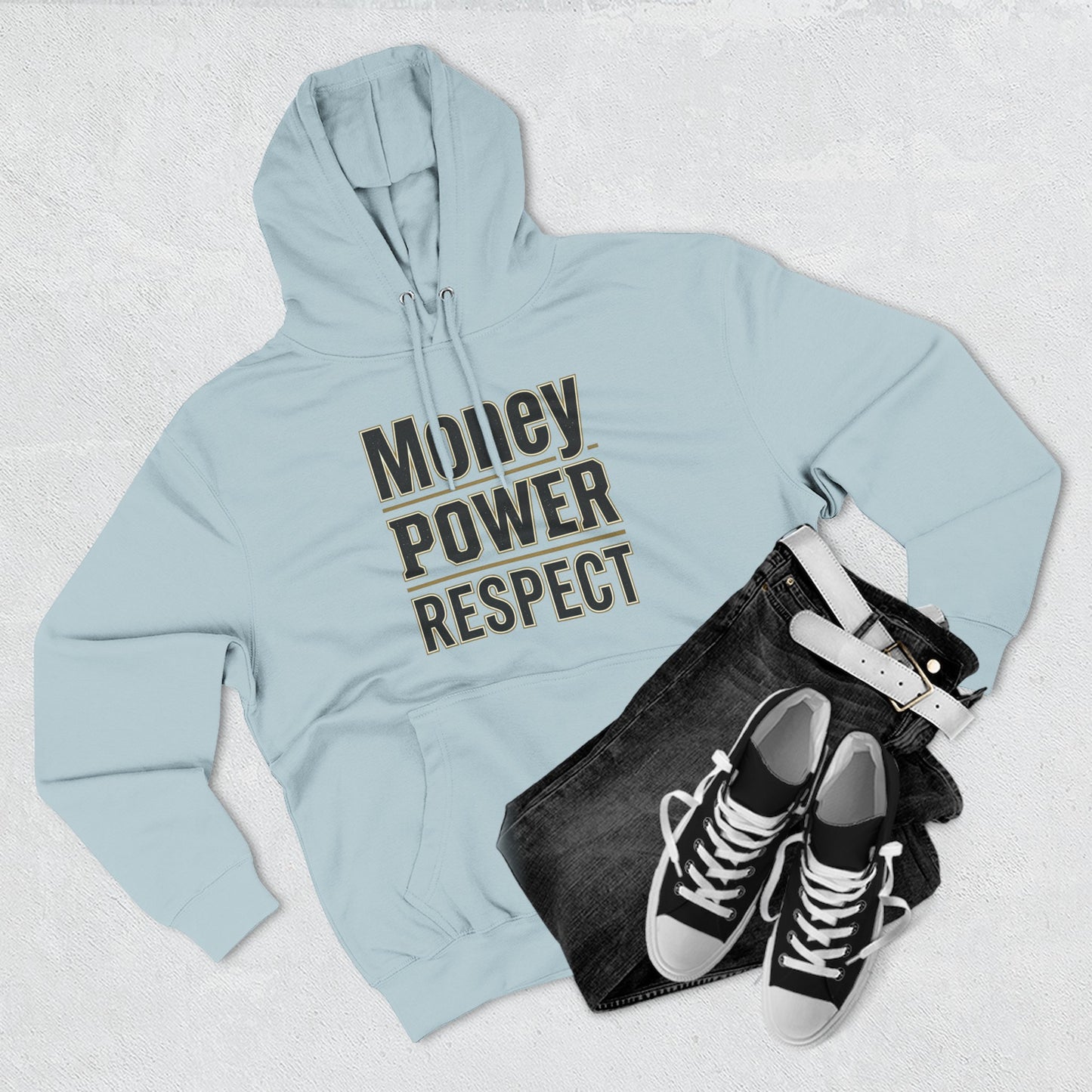 Money • Power • Respect Hoodie – Bold Graphic Fleece Pullover