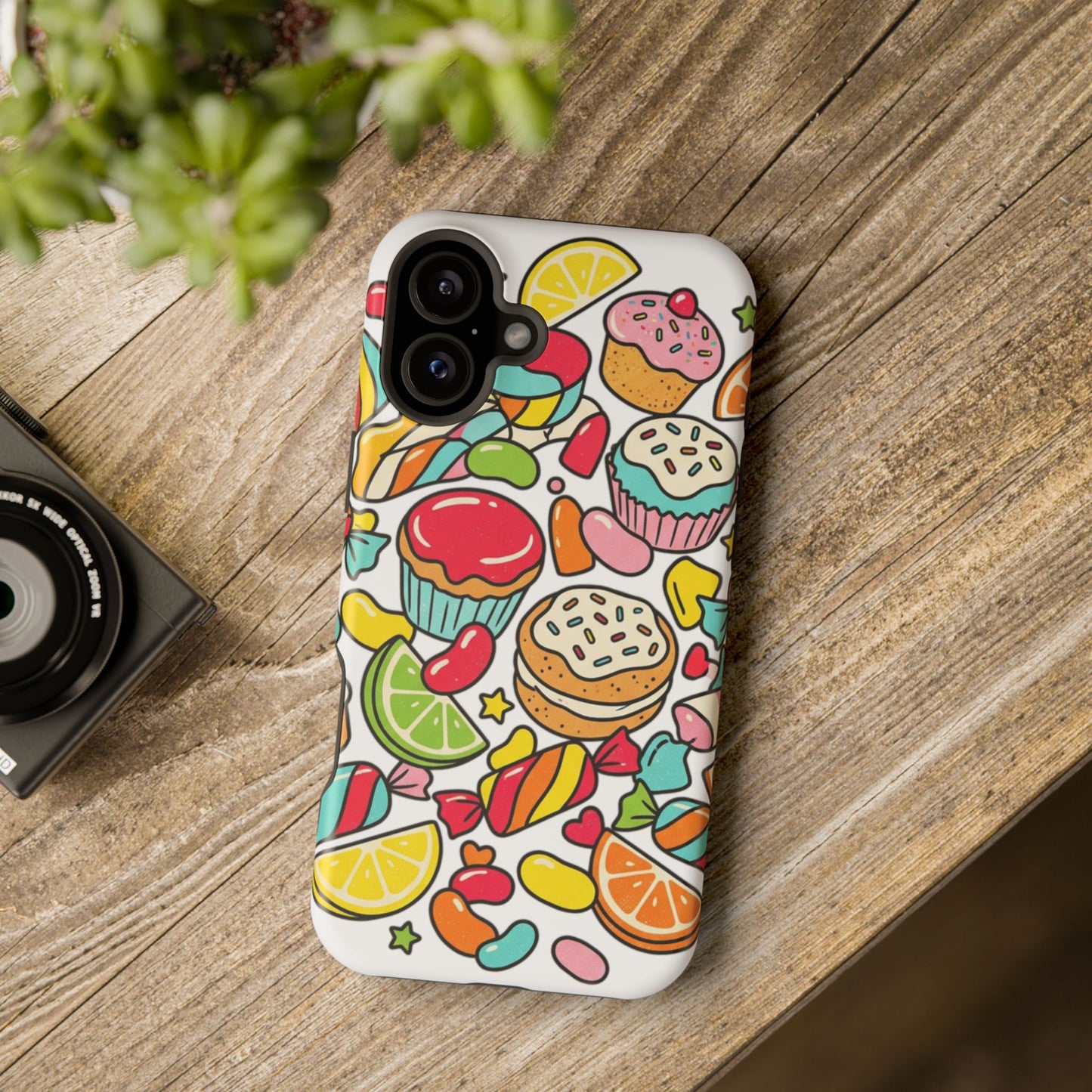 Candy Doodle Impact Phone Case