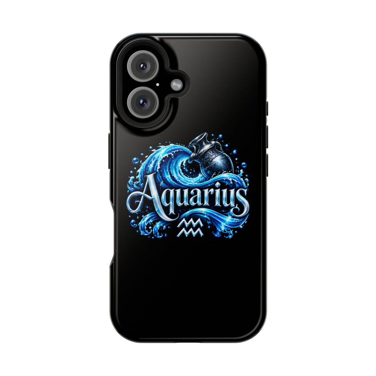 Aquarius Zodiac Magnetic Impact-Resistant Phone Case