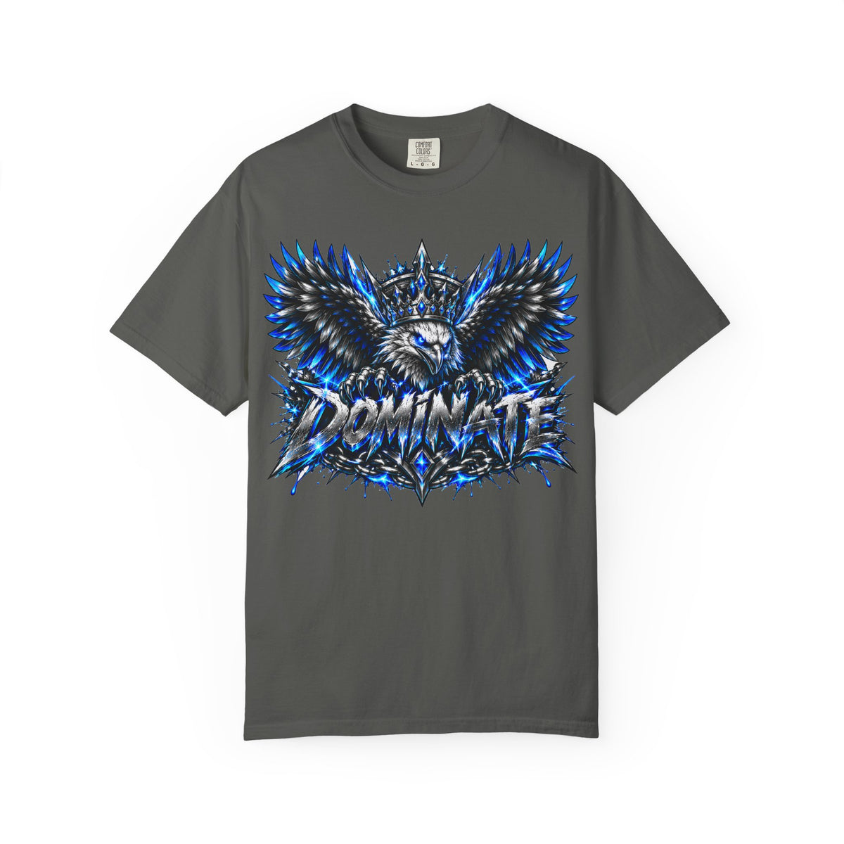 Dominate Eagle Graphic T-Shirt — Bold Crowned Eagle Design