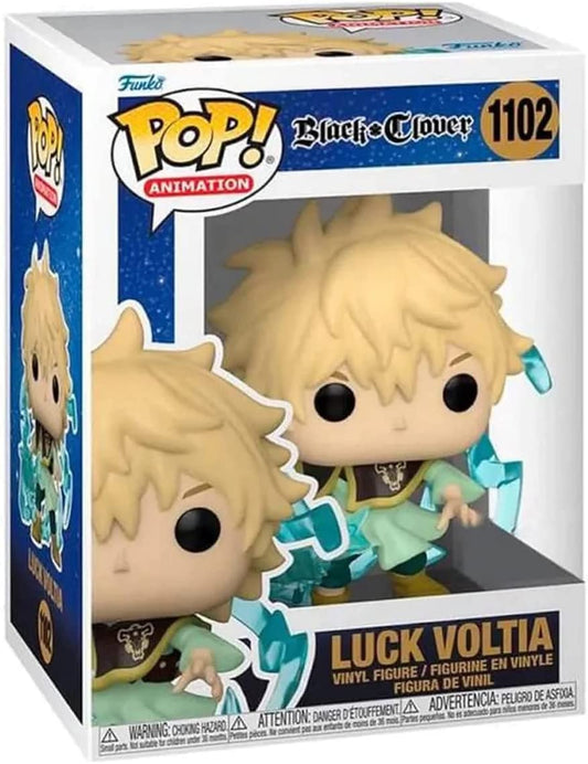 Funko Pop Black Clover Luck Voltia 1102 - AAA Anime Exclusive Figure