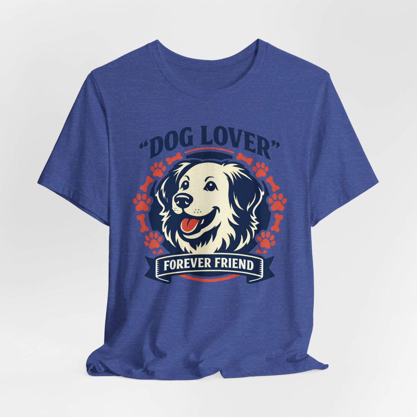 Dog Lover Tee — "Forever Friend" Graphic T‑Shirt