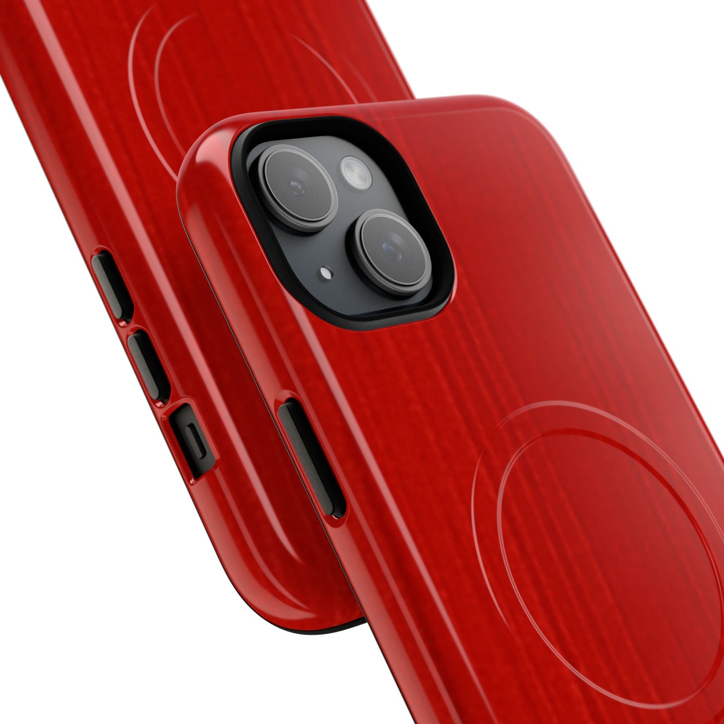 Red Magnetic Phone Case | Tough Magnetic Case, MagSafe Compatible