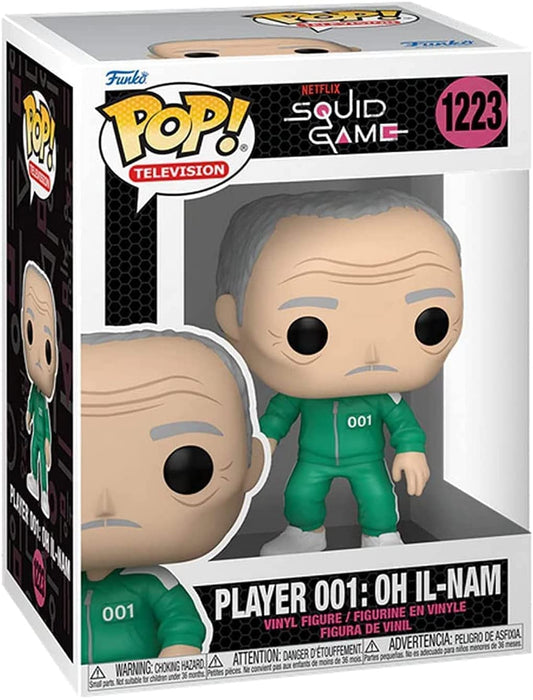 Funko POP! Squid Game Player 001 Oh Il-Nam Vinyl Figure #1223