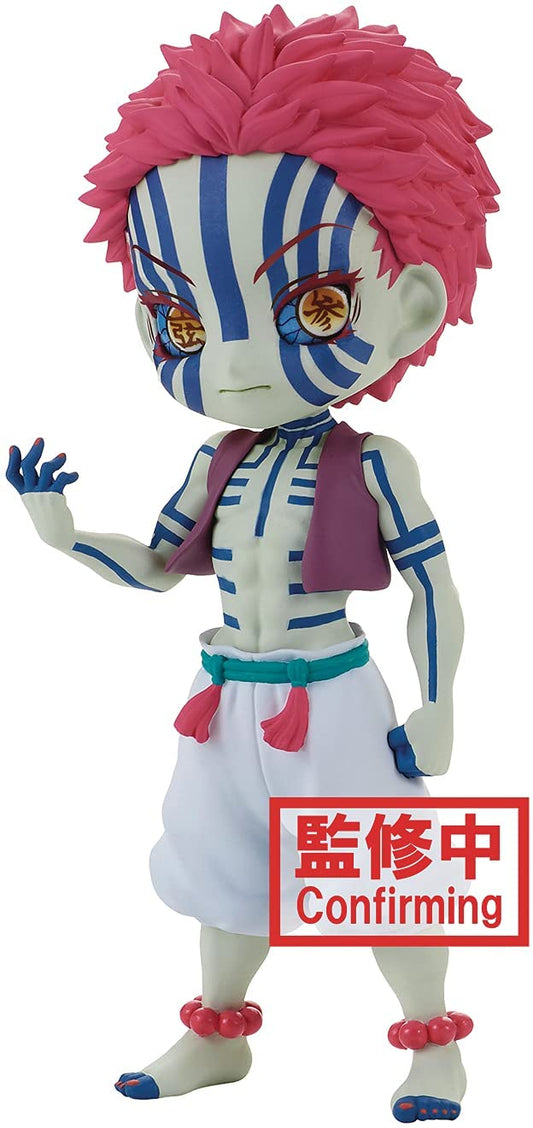Banpresto Demon Slayer: Kimetsu no Yaiba – Akaza Q Posket Figure (Ver. A)