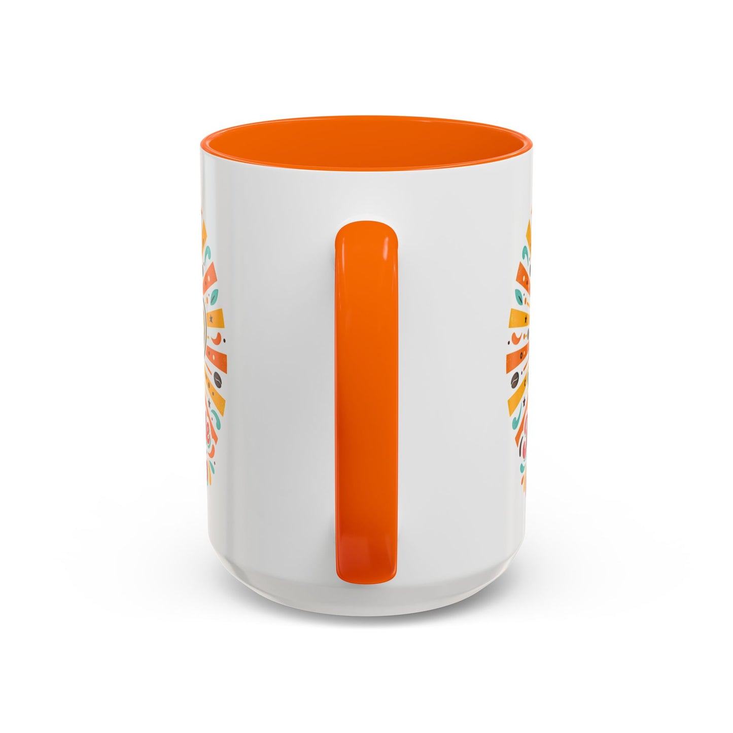 My Favorite Coffee Cup Accent Mug — Colorful Ceramic Coffee Mug (11/15oz)