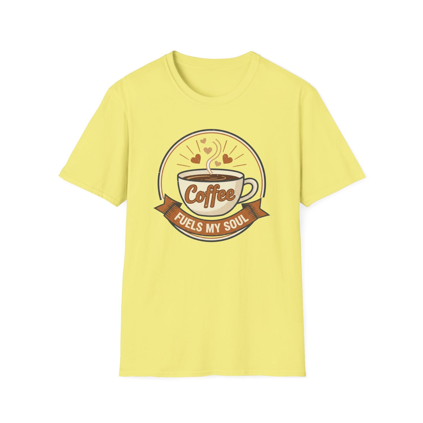 Coffee Fuels My Soul T-Shirt | Coffee Cup Tee, Cafe Lover Tee