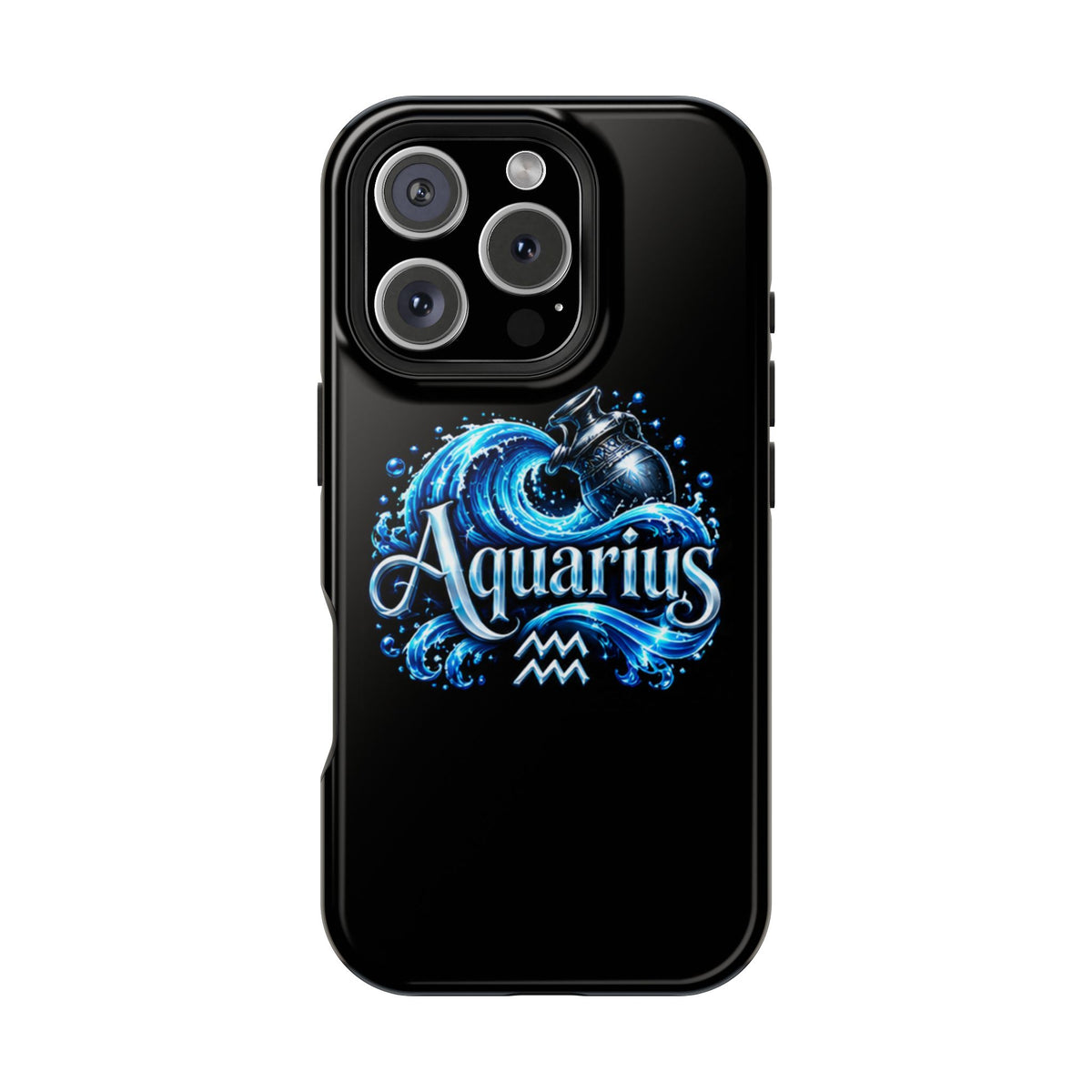 Aquarius Zodiac Magnetic Impact-Resistant Phone Case