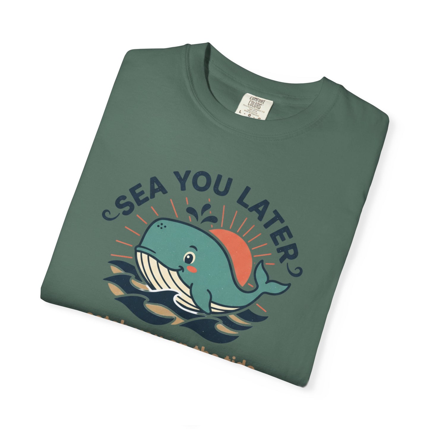 Sea You Later Whale graphic tee | T-Shirt