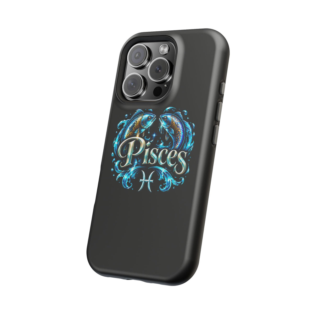 Pisces Magnetic Impact-Resistant Phone Case — Zodiac Fish Astrology Design