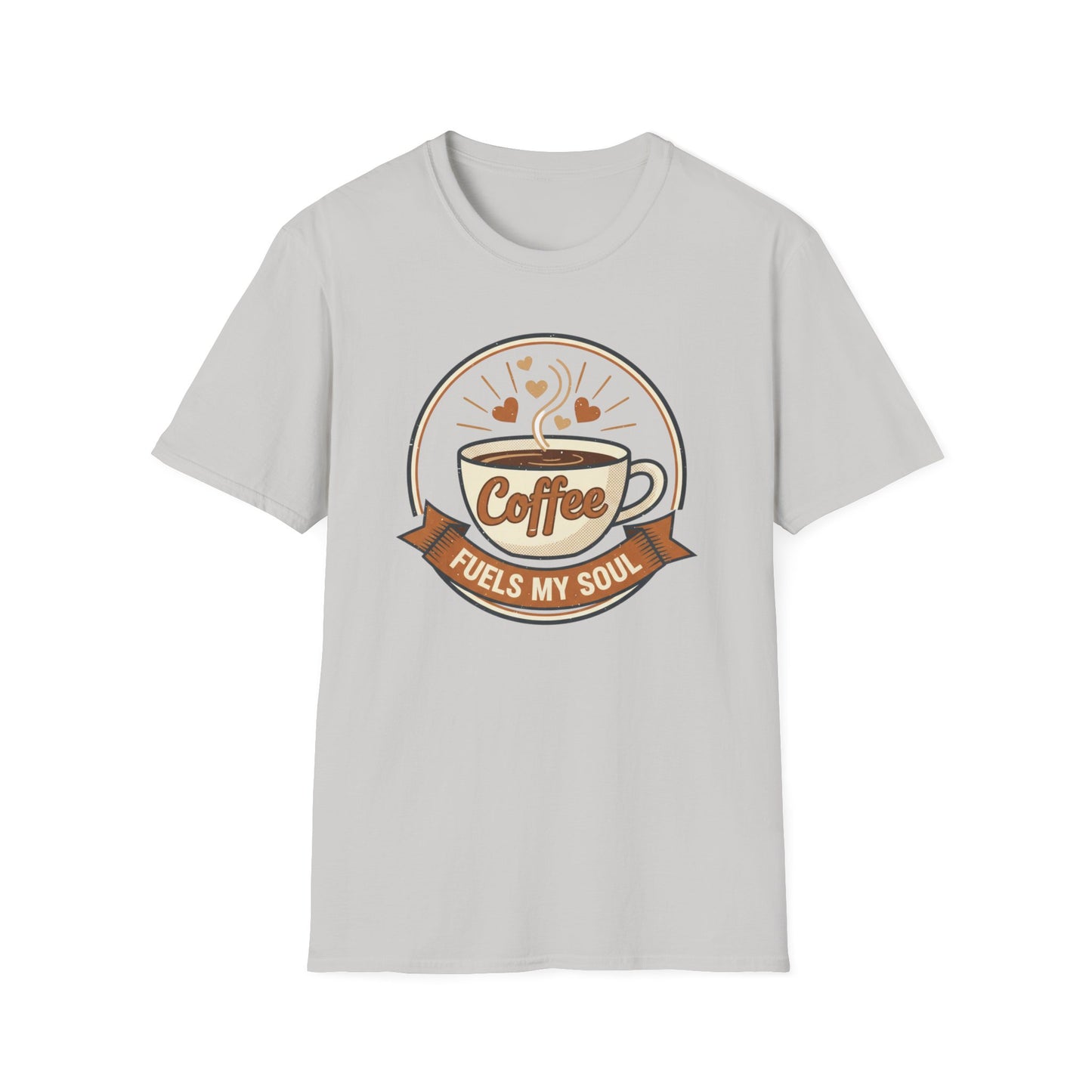 Coffee Fuels My Soul T-Shirt | Coffee Cup Tee, Cafe Lover Tee