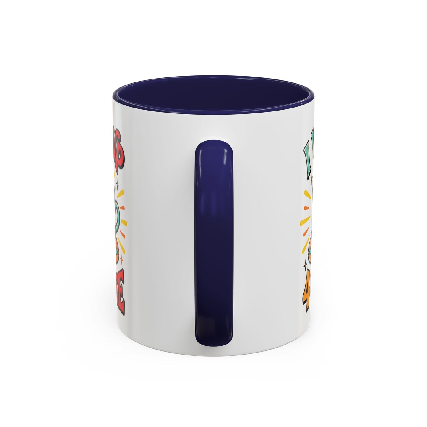 Coffee Mug — "I Wake Up 4 Coffee" Accent Ceramic Mug (11/15oz)