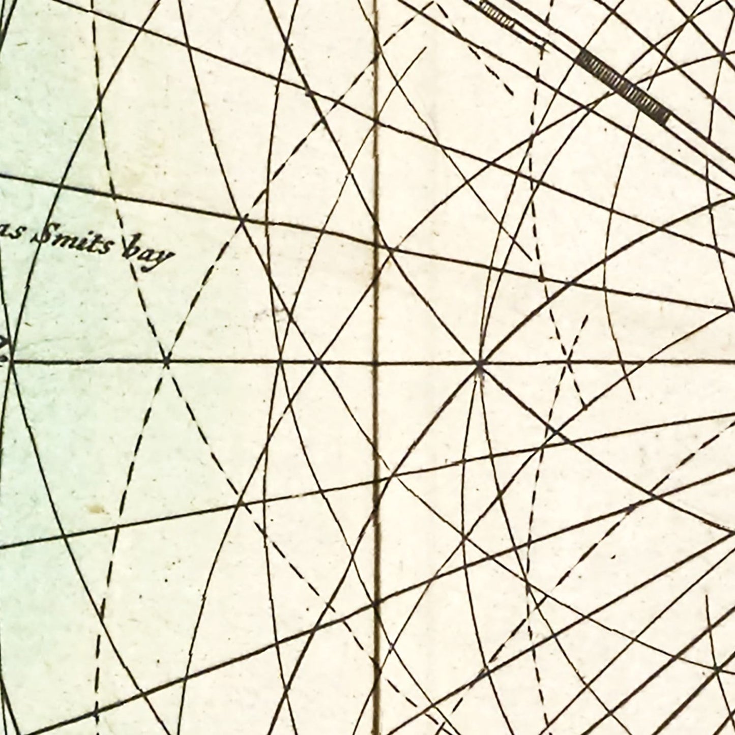 Vintage Map of North Pole, 1665