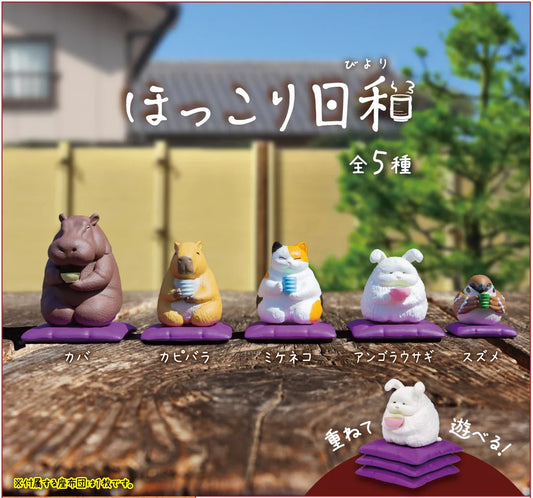 TEA TIME ANIMALS FIGURINE BLIND BOX (1 Blind Box)