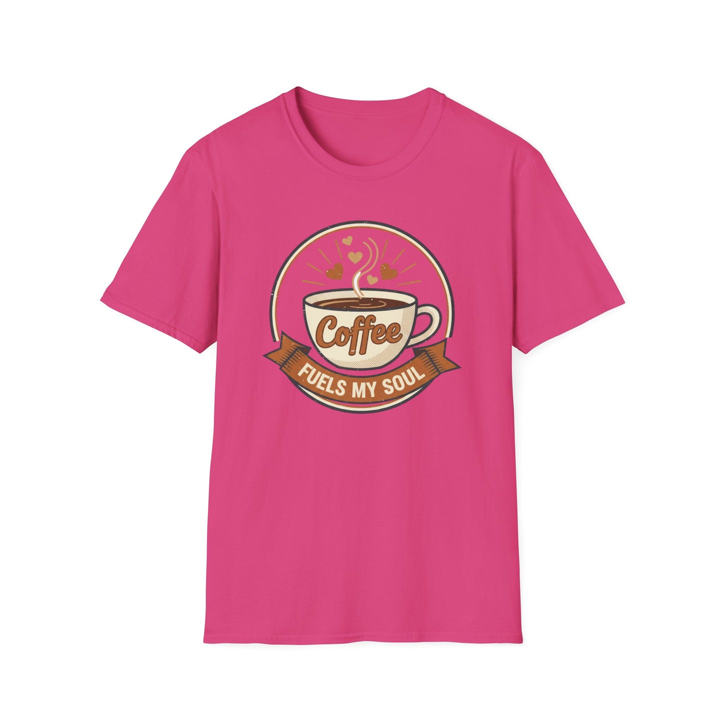 Coffee Fuels My Soul T-Shirt | Coffee Cup Tee, Cafe Lover Tee