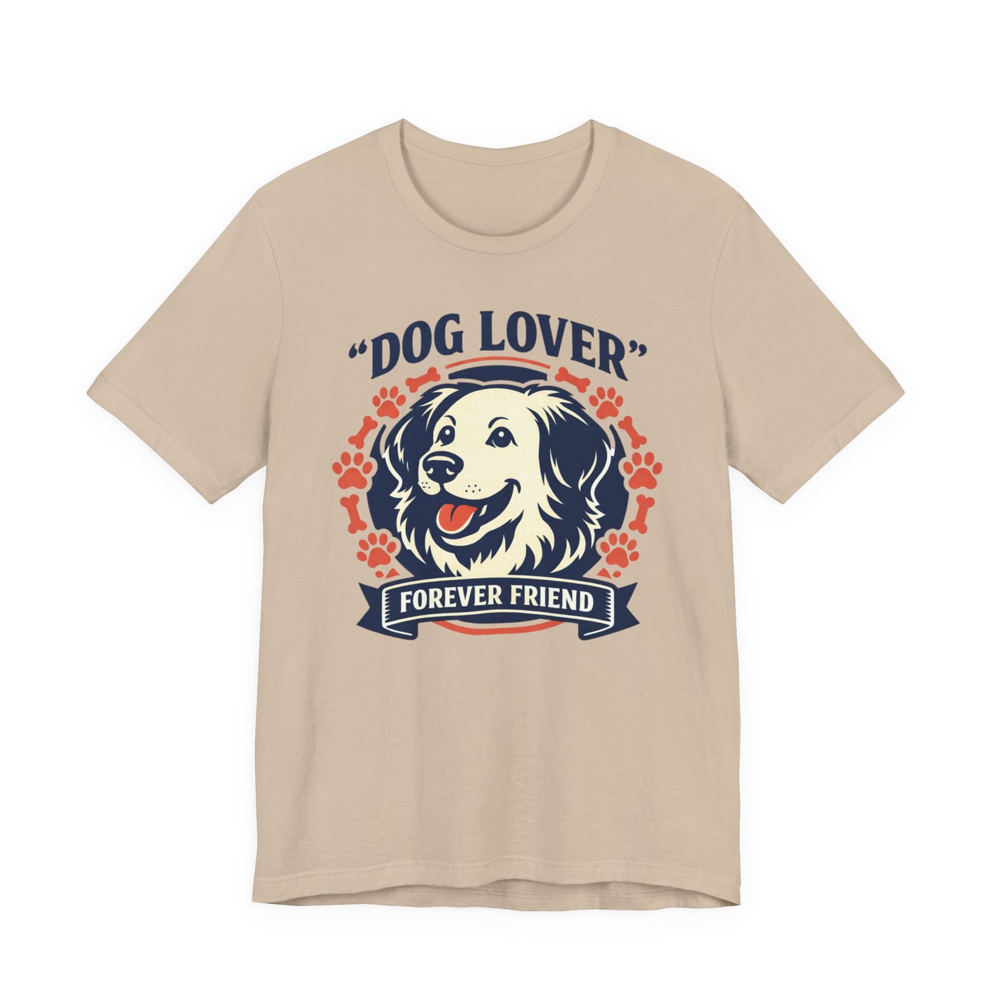 Dog Lover Tee — "Forever Friend" Graphic T‑Shirt