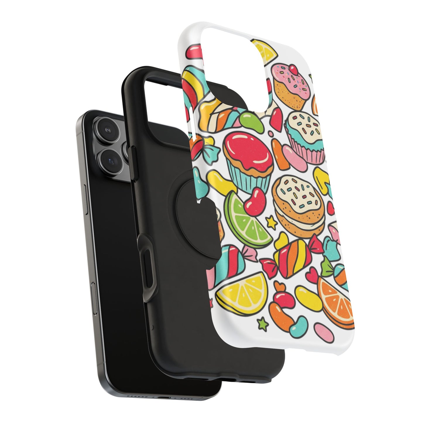 Candy Doodle Impact Phone Case