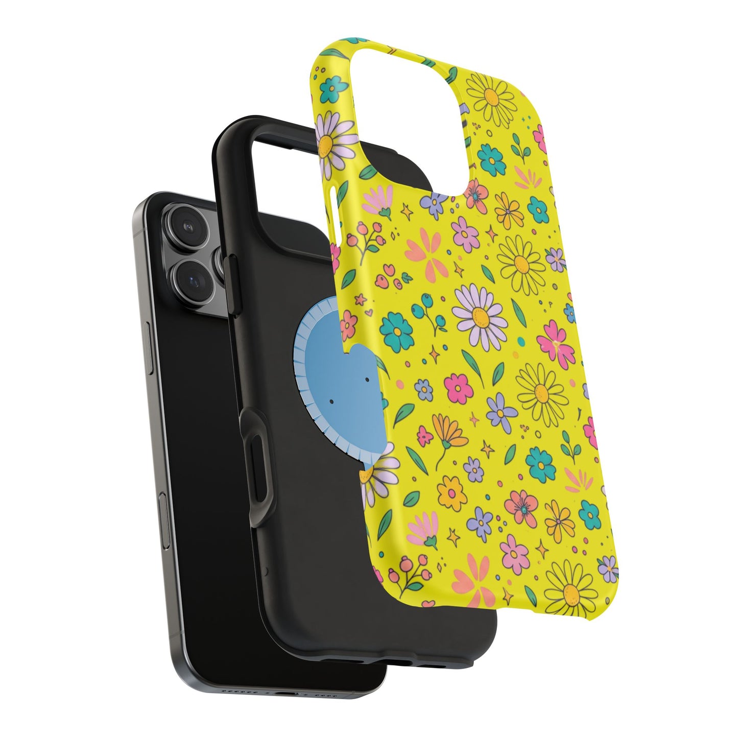 Floral Ditsy Phone Case — Magnetic Impact-Resistant Protective Cover