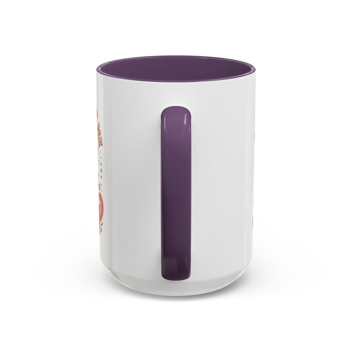 Coffee Mug — "Coffee Makes Me Happy" Cute Retro Accent Mug (11/15oz)