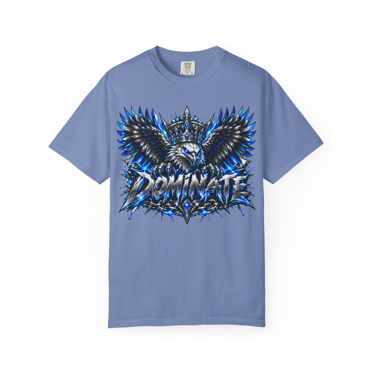 Dominate Eagle Graphic T-Shirt — Bold Crowned Eagle Design