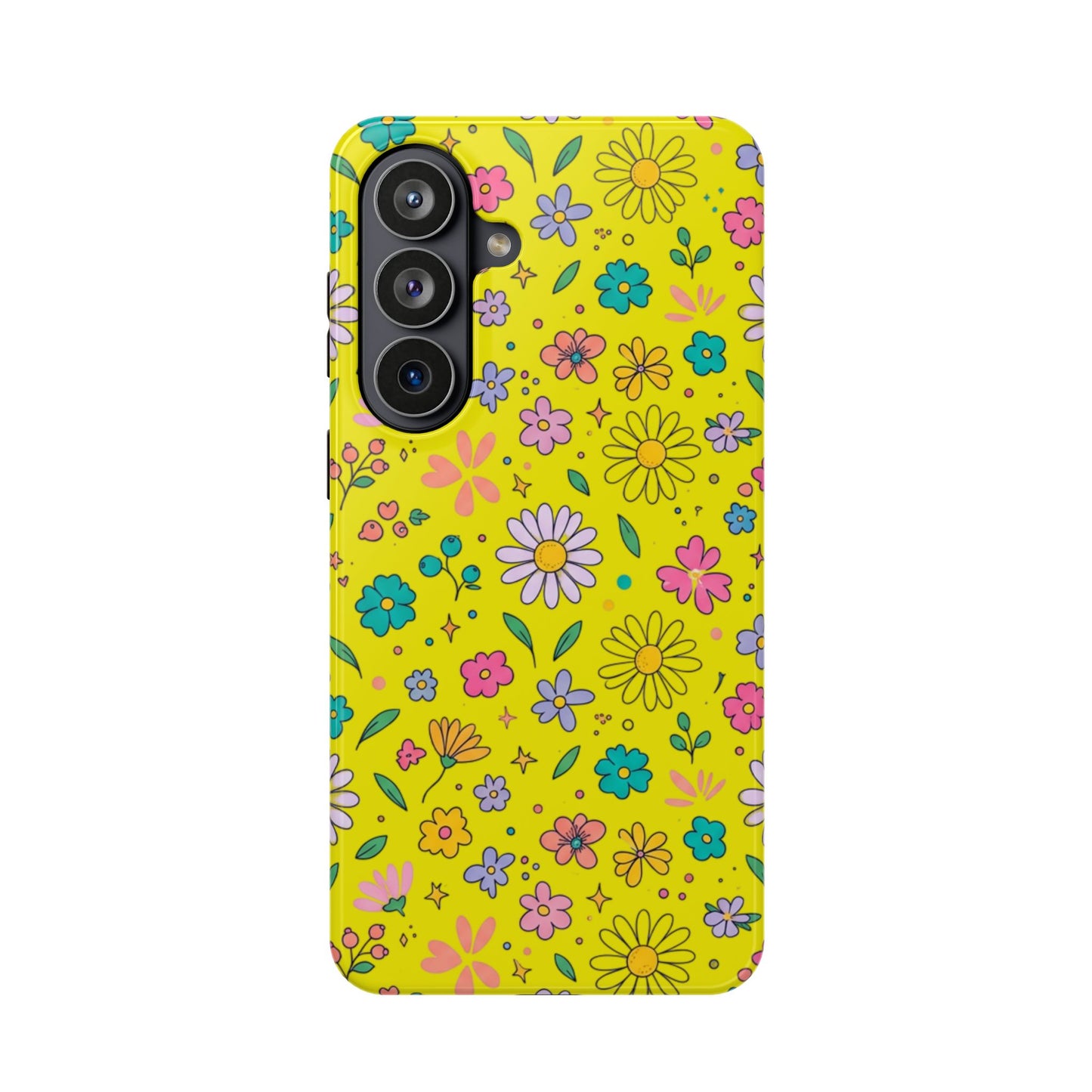 Floral Ditsy Phone Case — Magnetic Impact-Resistant Protective Cover