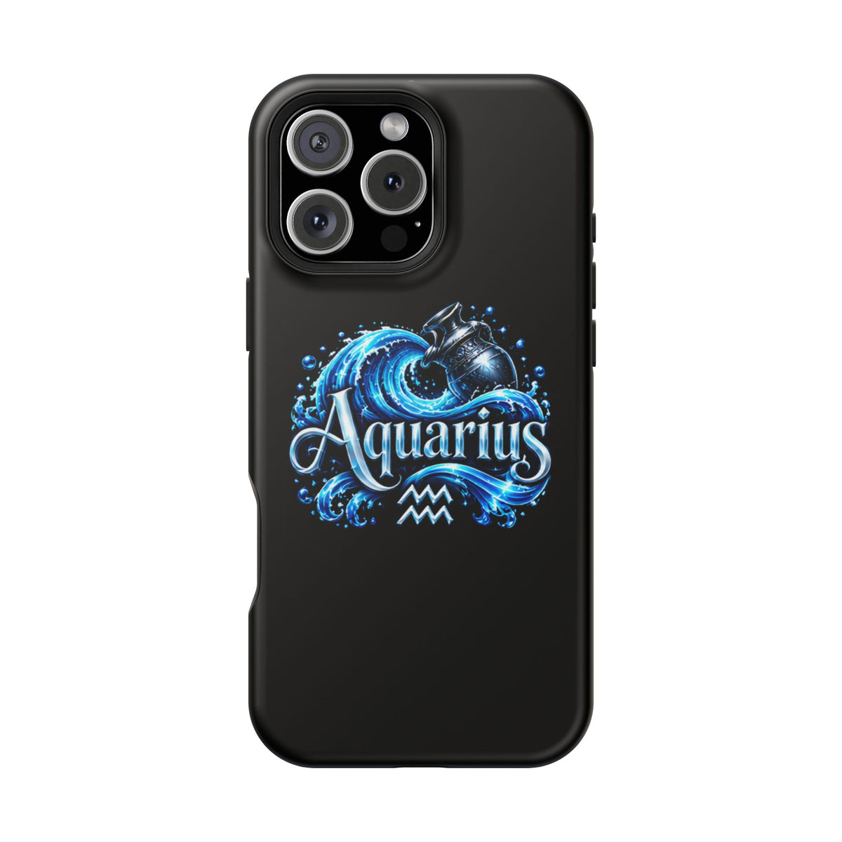 Aquarius Zodiac Magnetic Impact-Resistant Phone Case
