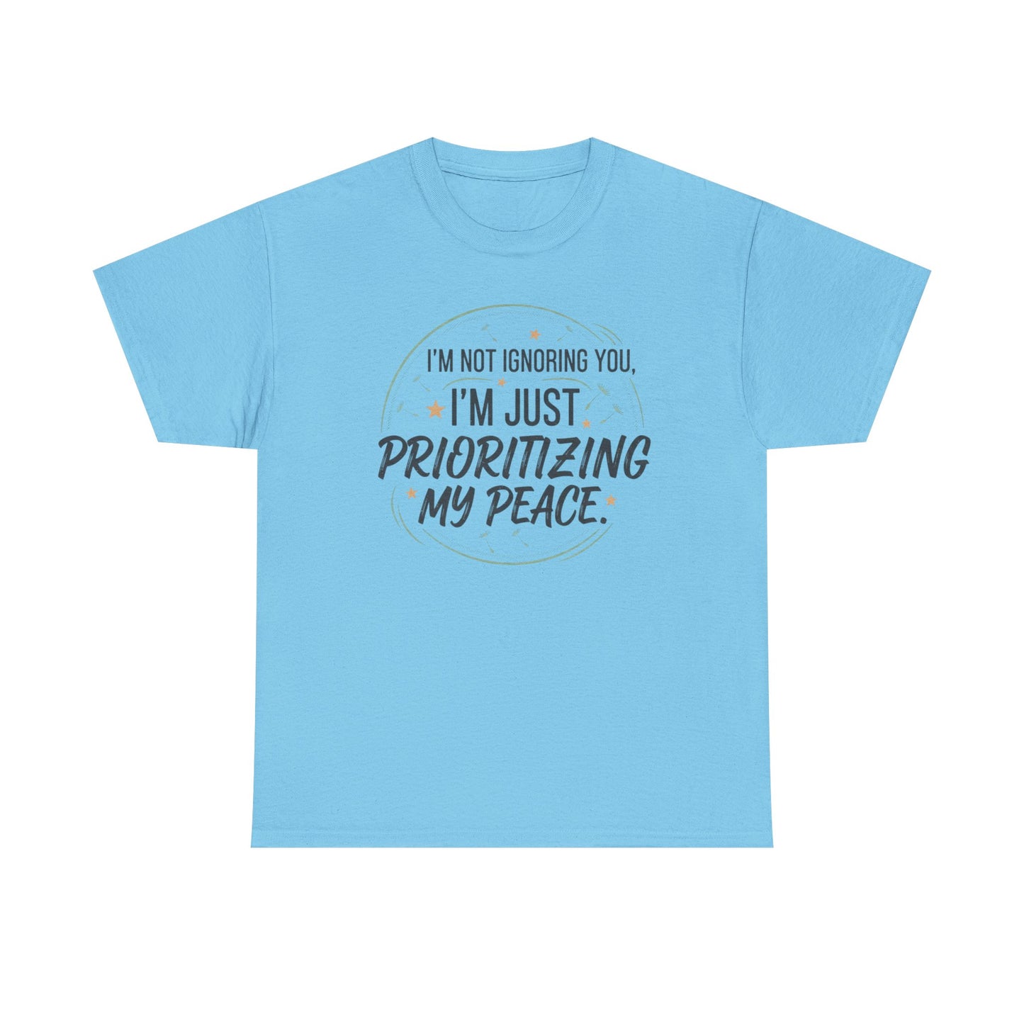 Prioritizing My Peace T-Shirt | Self Care Quote Tee