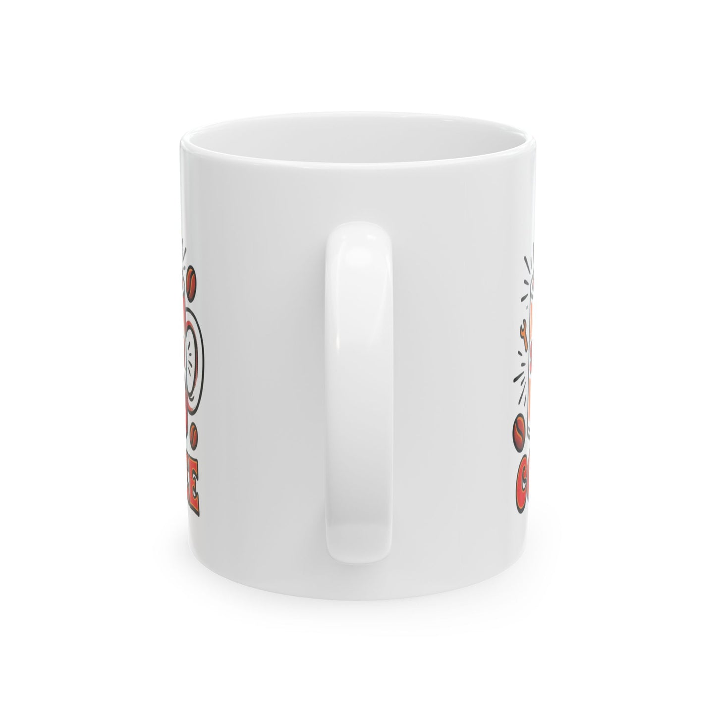 Coffee Lover Ceramic Mug — Retro 'But First Coffee' Design (11oz & 15oz)