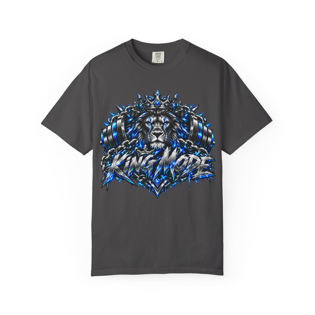 Lion Kingmode Graphic Tee — Gaming Headset Lion Design