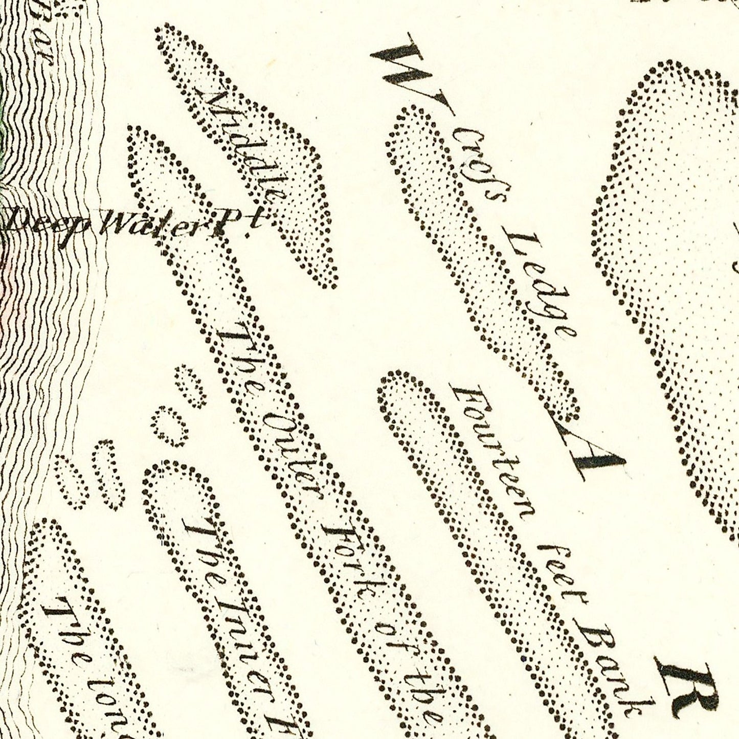 Vintage Map of Delaware 1814