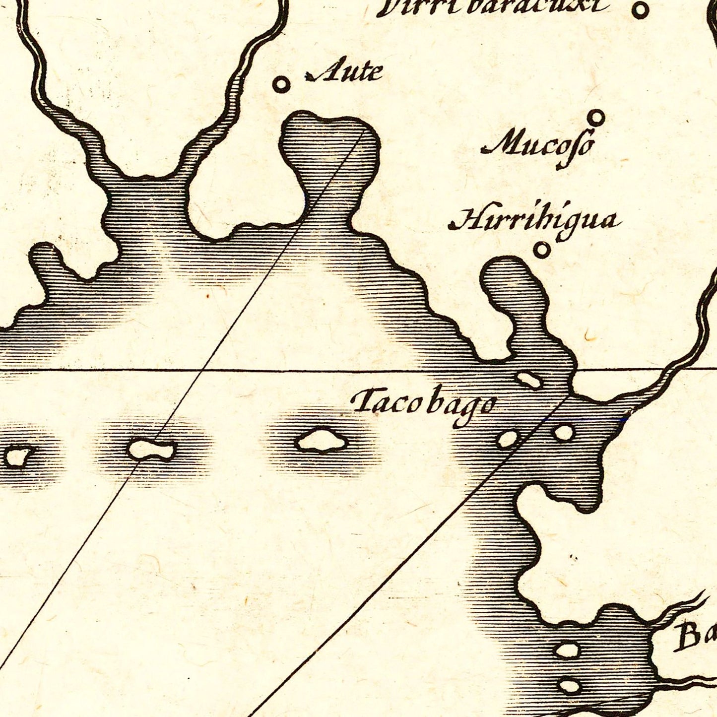 Vintage Map of Florida 1834