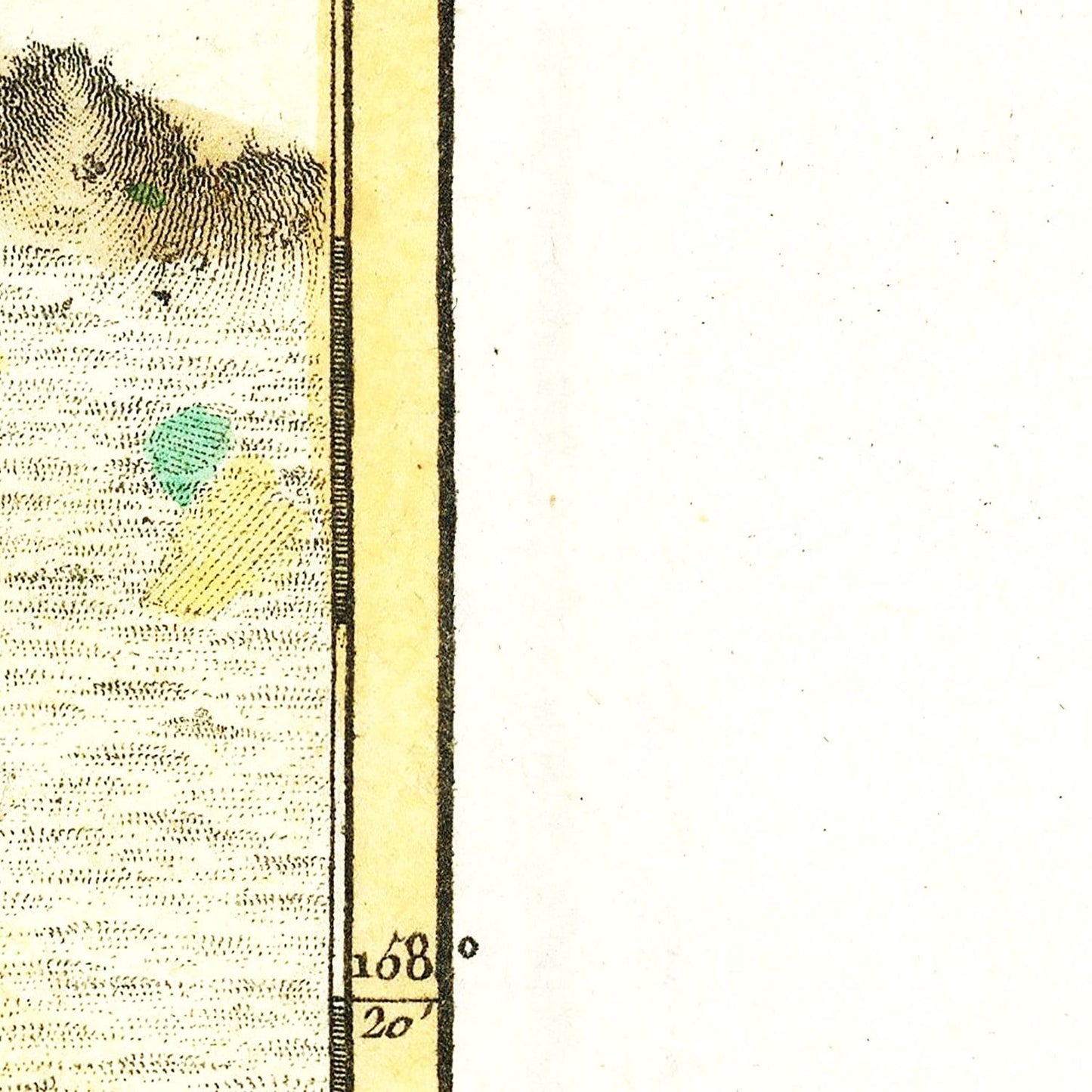 Vintage Map of Hawaii 1787