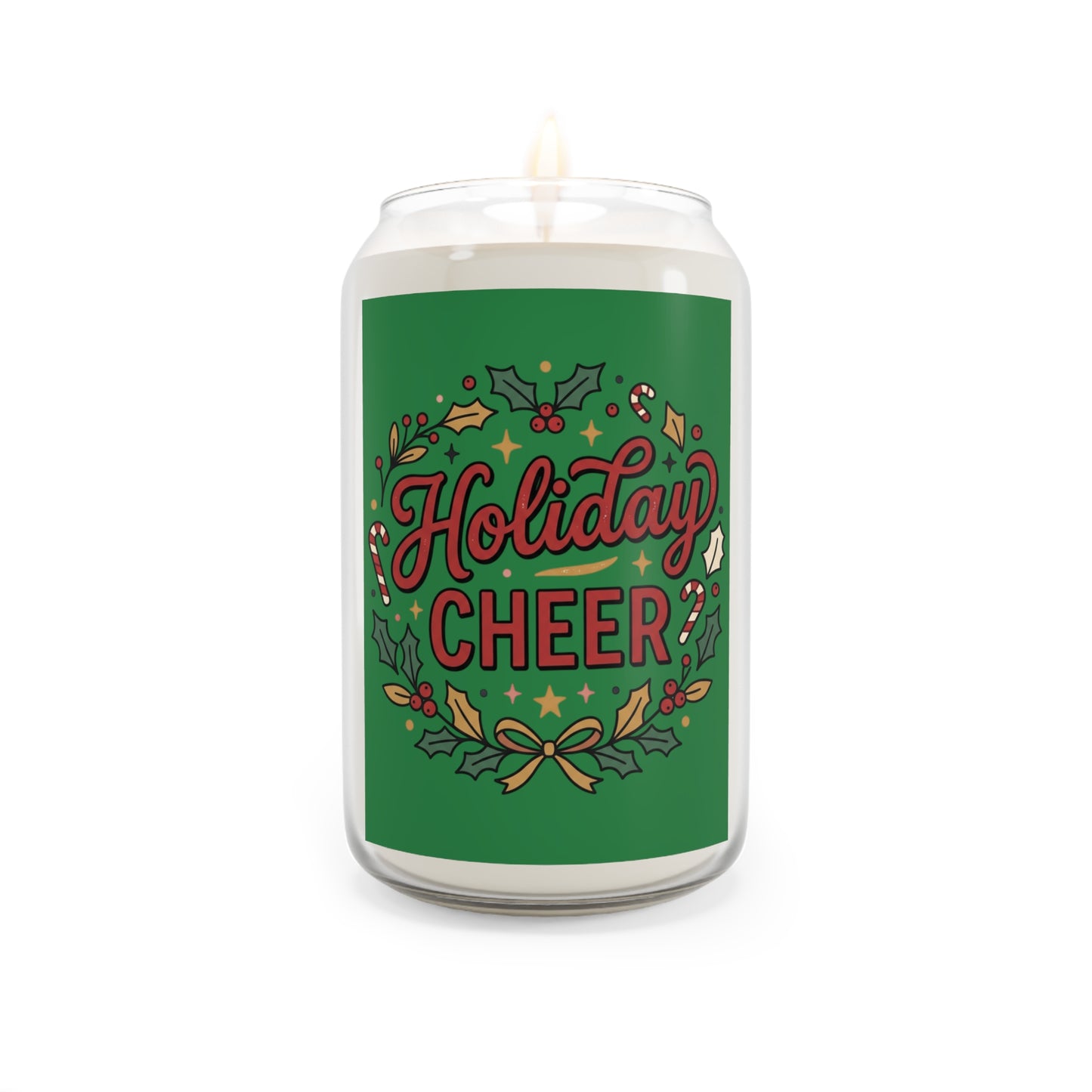 Holiday Cheer Soy Candle — 13.75oz Scented Jar