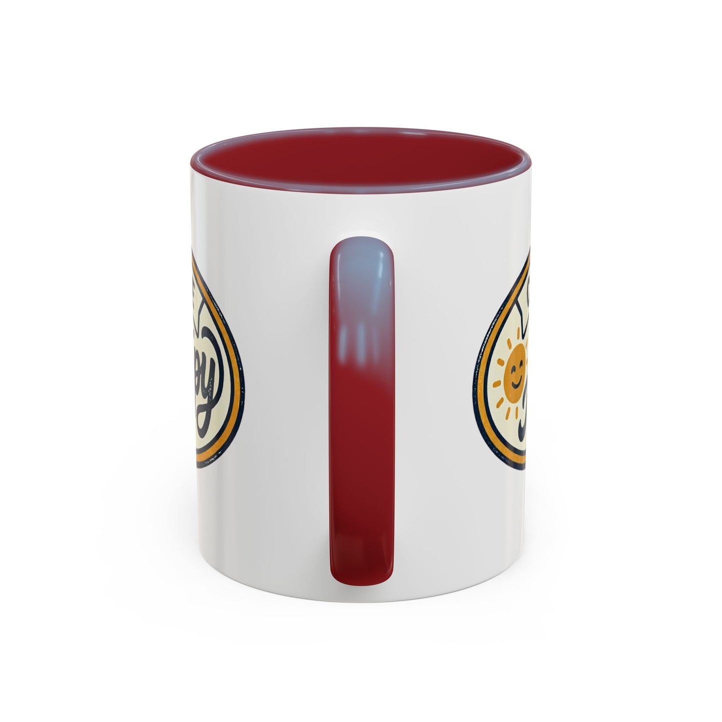 Choose Happy Coffee Mug — Inspirational Ceramic Accent Mug (11/15oz)