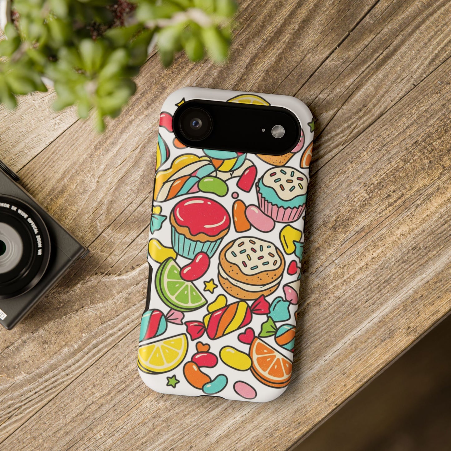 Candy Doodle Impact Phone Case