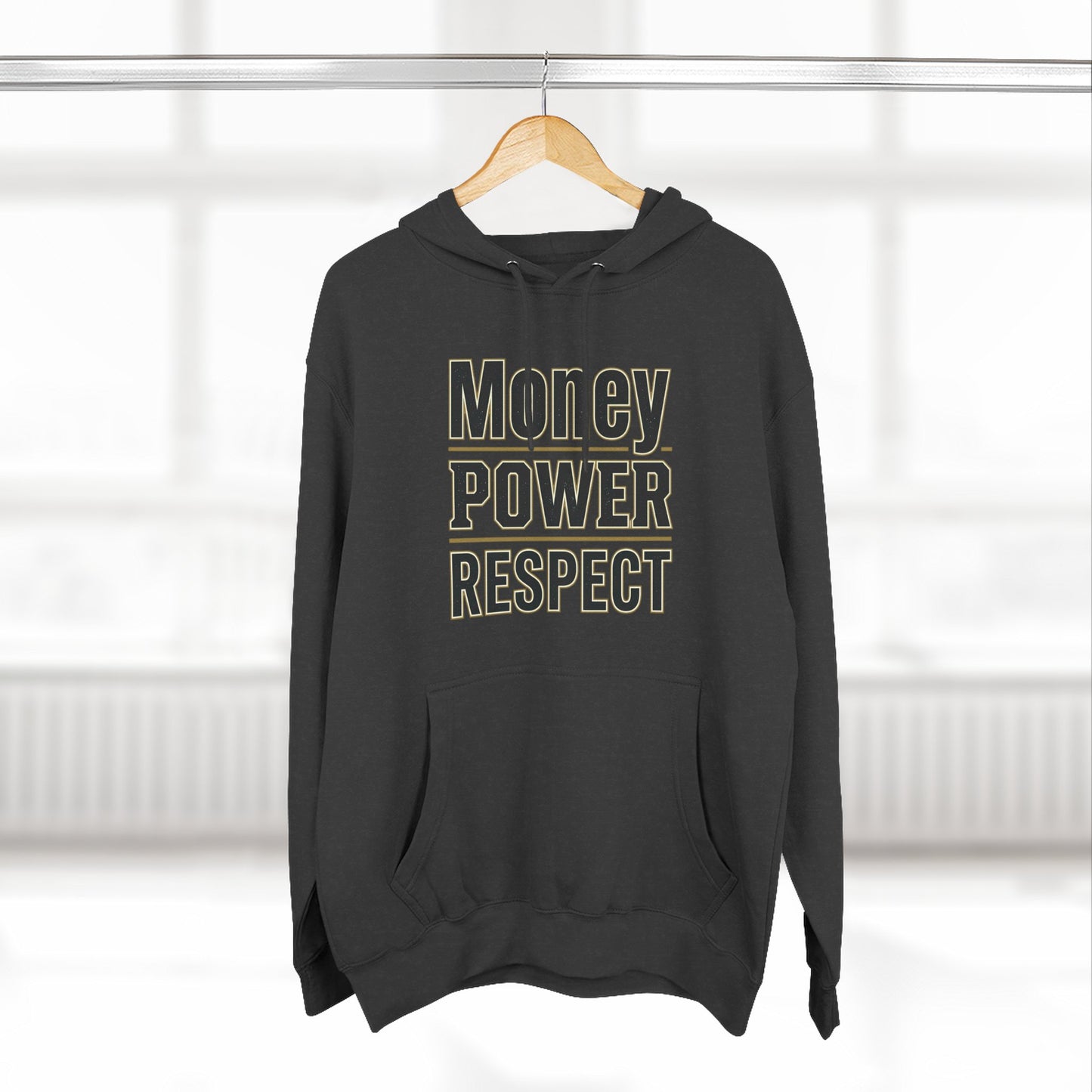Money • Power • Respect Hoodie – Bold Graphic Fleece Pullover