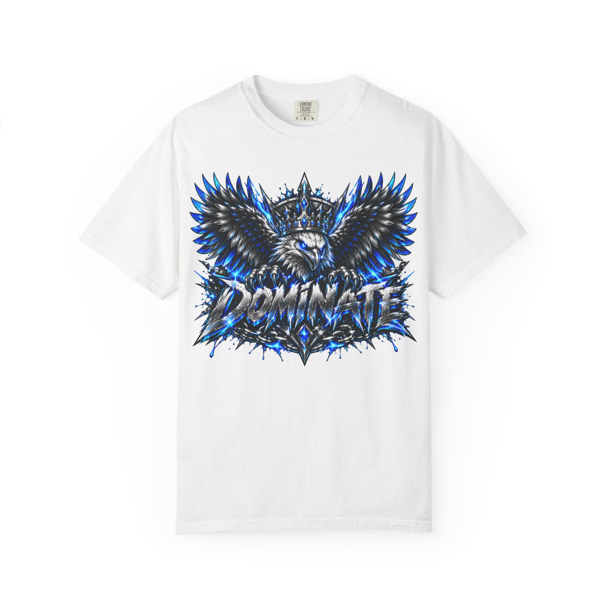 Dominate Eagle Graphic T-Shirt — Bold Crowned Eagle Design